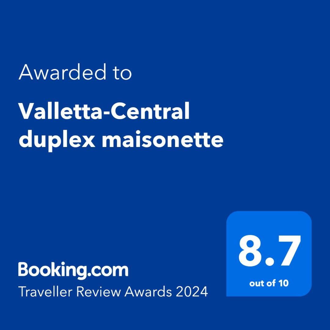 Valletta-Central Duplex Maisonette Экстерьер фото